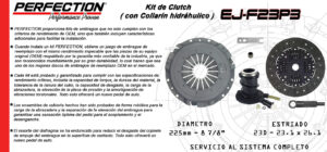(EJ-F23S, SFC890S) KIT CLUTCH RANGER C/BOMBA*