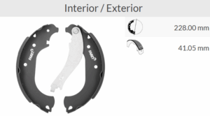 CAP-S014 BALATAS TRAS
