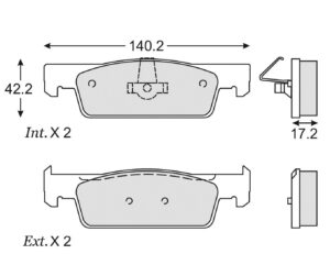 D1830 BALATAS DEL *CERAMIC