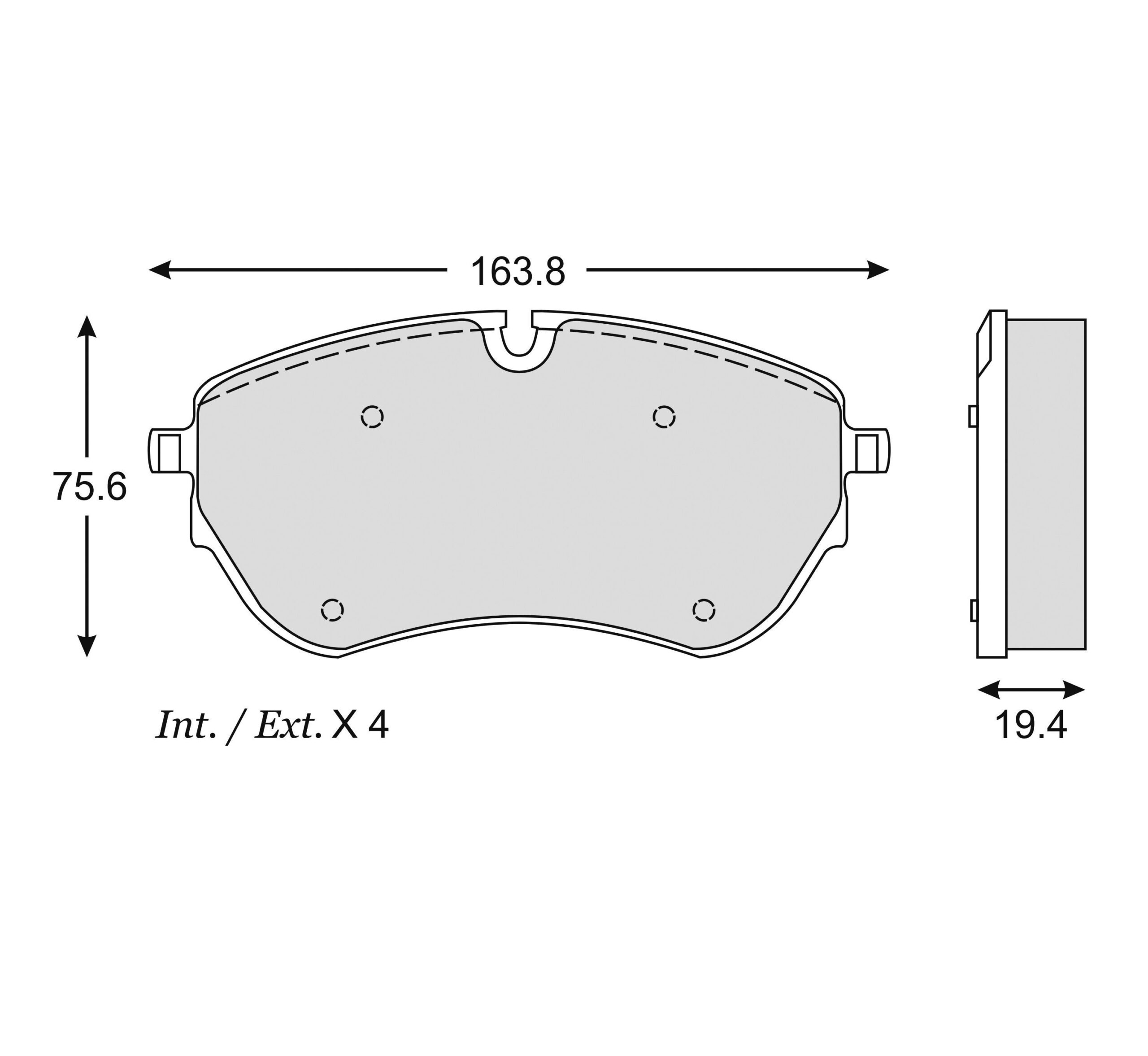D2196 BALATAS DEL *CERAMIC