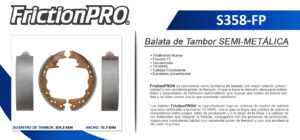 S358 FP BALATAS DE TAMBOR*